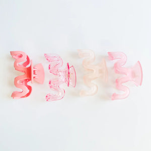 Squiggle Hair Claw Clips