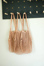 Load image into Gallery viewer, Warm Tone Net Market Bag: Blush