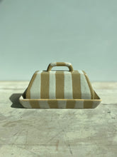 Load image into Gallery viewer, Striped Butter Dish