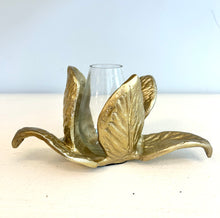 Load image into Gallery viewer, Magnolia Brass Bud Vase