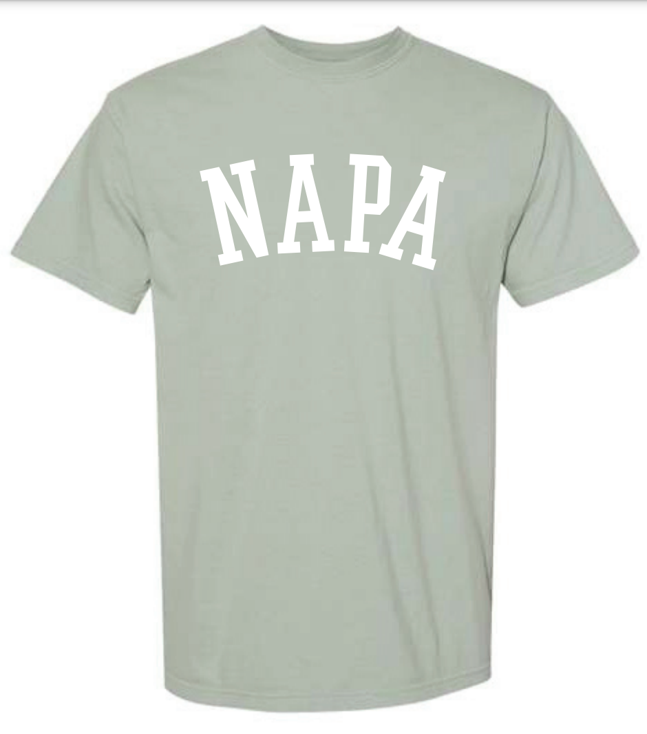 'NAPA' Sage T-Shirt