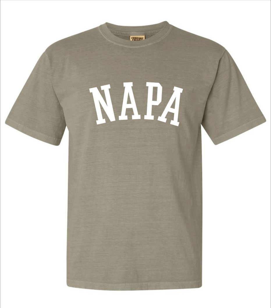 'NAPA' Sandstone T-Shirt