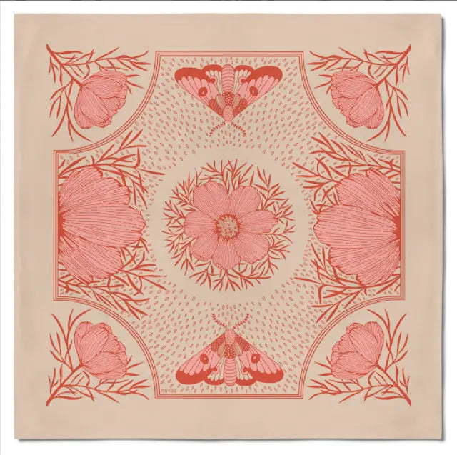 Pink Cosmos Bandana