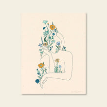 Load image into Gallery viewer, Hush Poppy Creative Bloom  Art Print