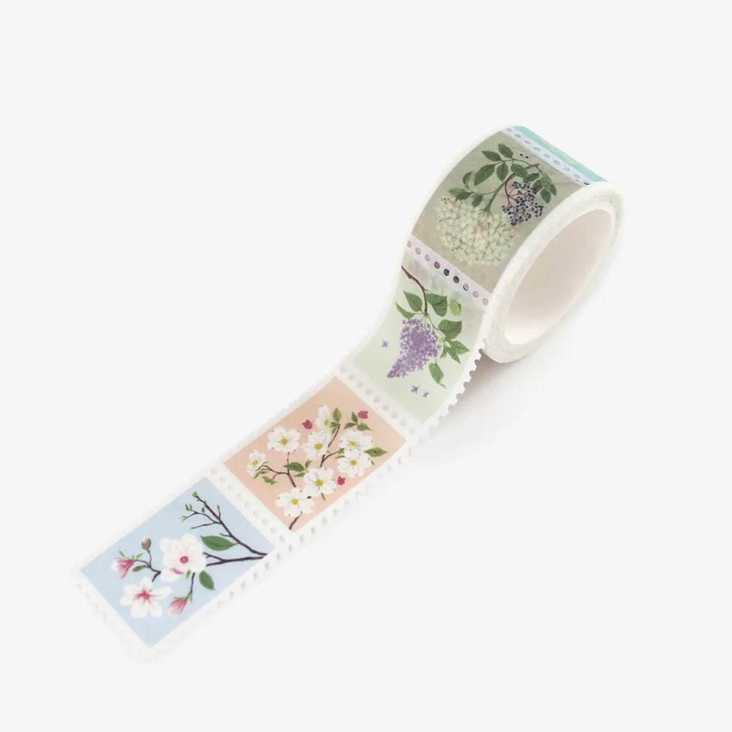 Floral Stamps Washi Tape