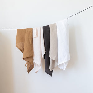 Stonewashed Linen Tea Towel