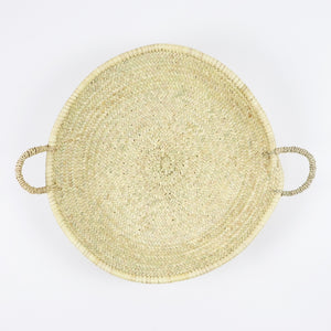 Large Straw Woven Plate