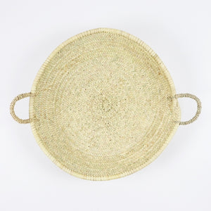 Moroccan Straw Woven Plate