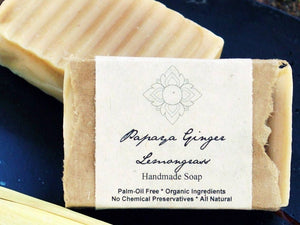 Papaya Ginger Lemongrass Organic Soap