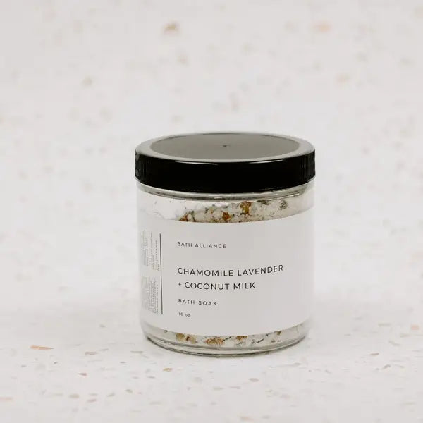 Chamomile Lavender + Coconut Milk Bath Soak