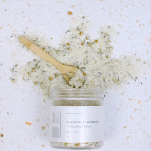 Chamomile Lavender + Coconut Milk Bath Soak