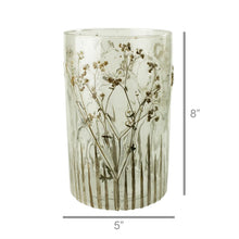 Load image into Gallery viewer, Enameled Prairie Grass Hurricane Holders