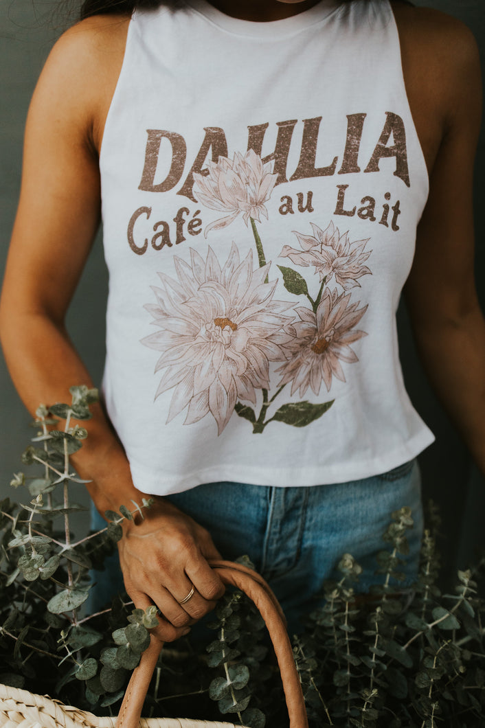 'Cafe au Lait Dahlia' Tank