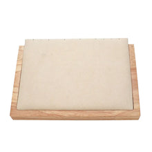 Load image into Gallery viewer, Necklace Jewelry Pendant Organizer Wood Display Ramp