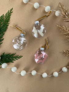 Handmade Hanging Ornaments - Set of 3