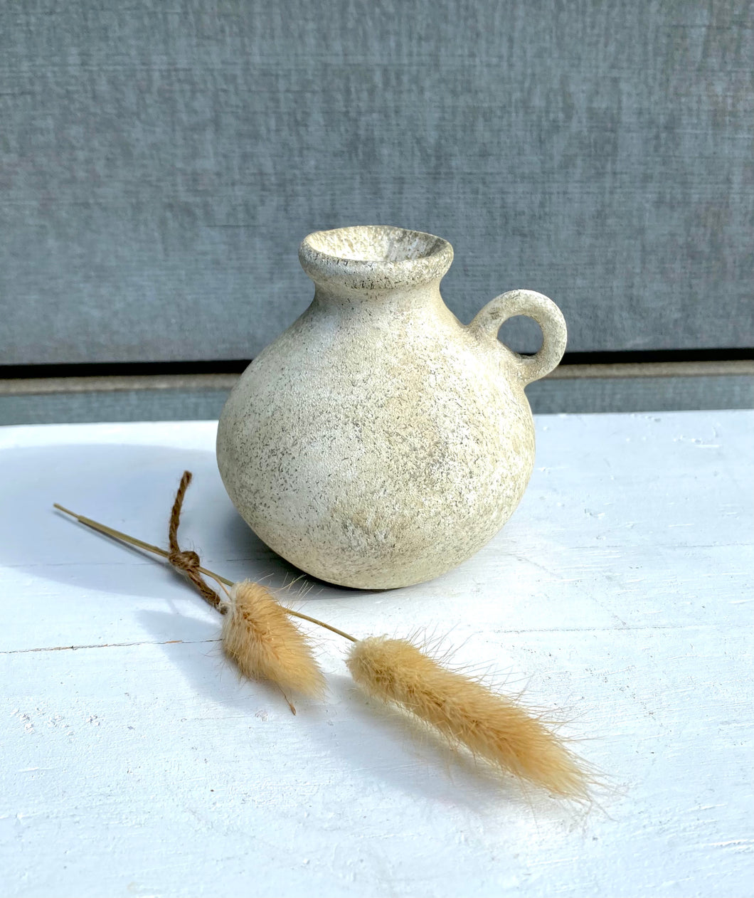 Small Bud Vase with Handle