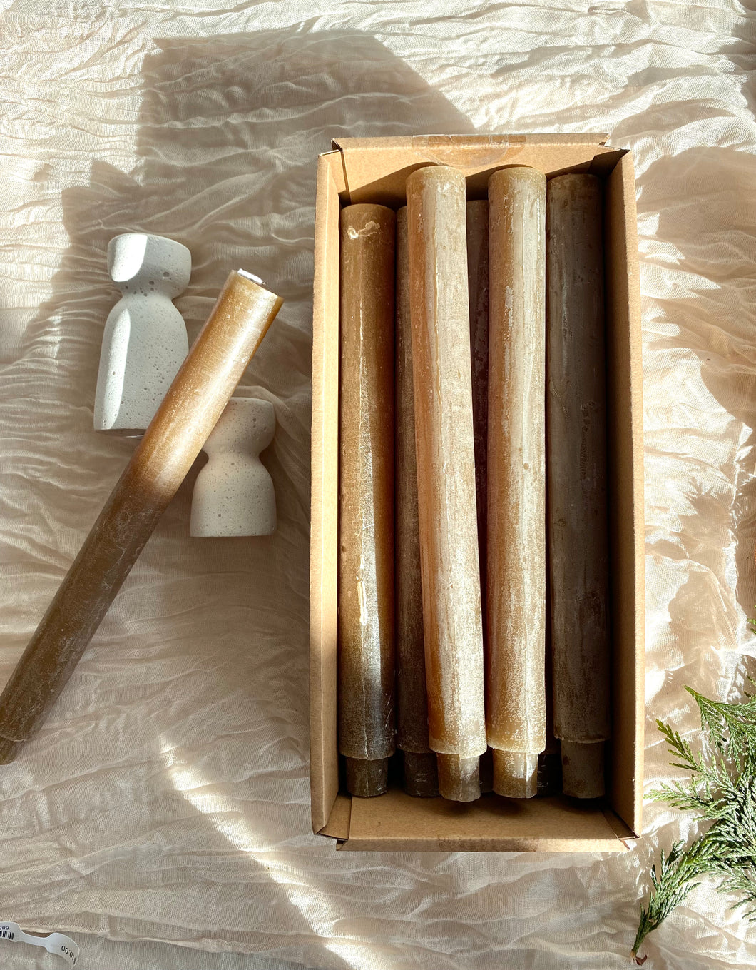 Powder Finish Taper candles