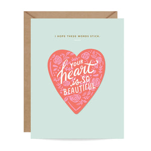 Sticker Card - Your Heart