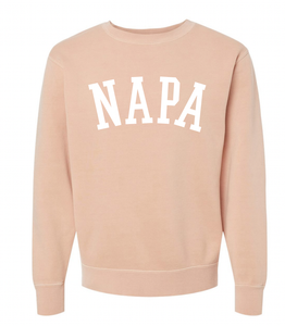 'NAPA' Blush Crew